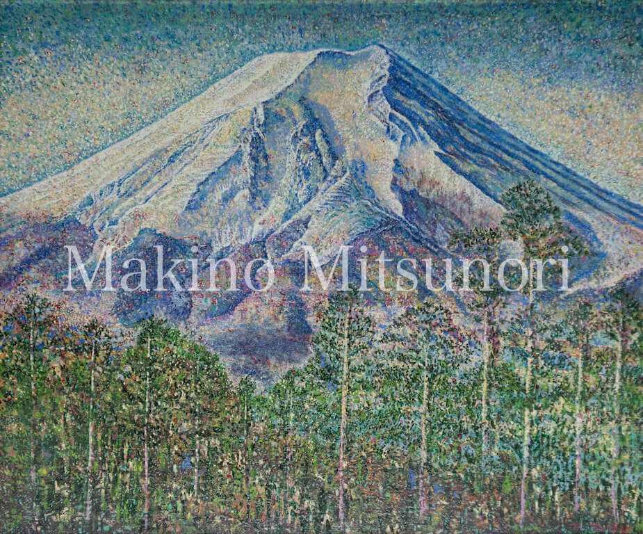 忍野から見た富士
